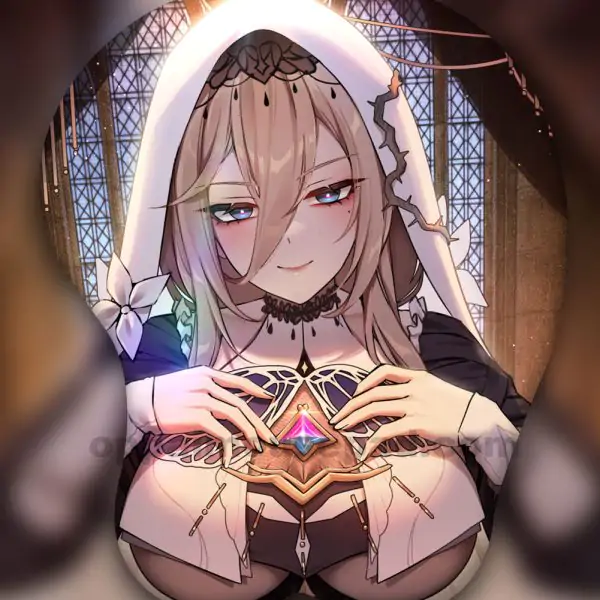 Aponia 3D Oppai Mouse Pad | Honkai Impact 3rd