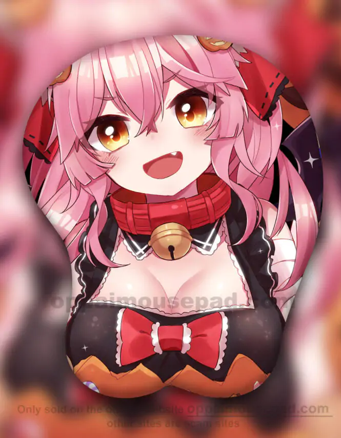 Halloween Tamamo no Mae 3D Oppai Mouse Pad Fate Grand Order
