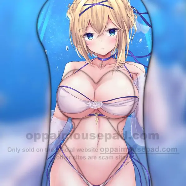 Jeanne dArc Half Body 3D Mouse Pad | Fate Grand Order Ver2