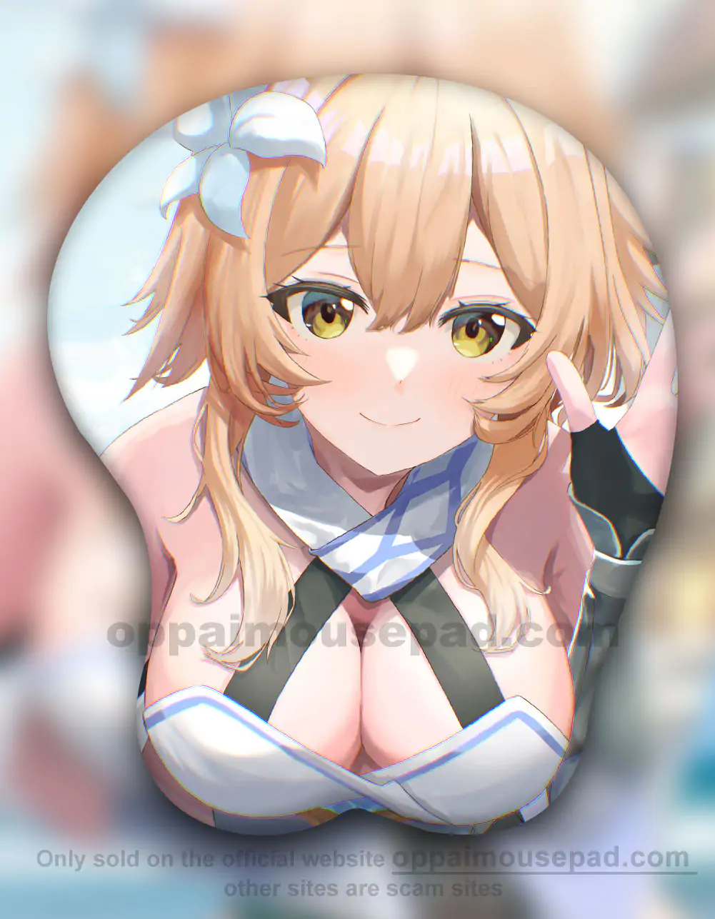 Lumine 3D Oppai Mouse Pad Genshin Impact