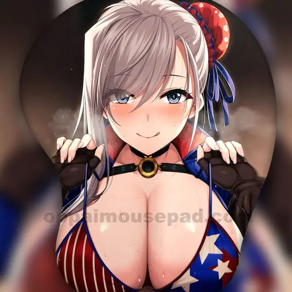 Miyamoto Musashi Oppai Mousepad | Fate Grand Order