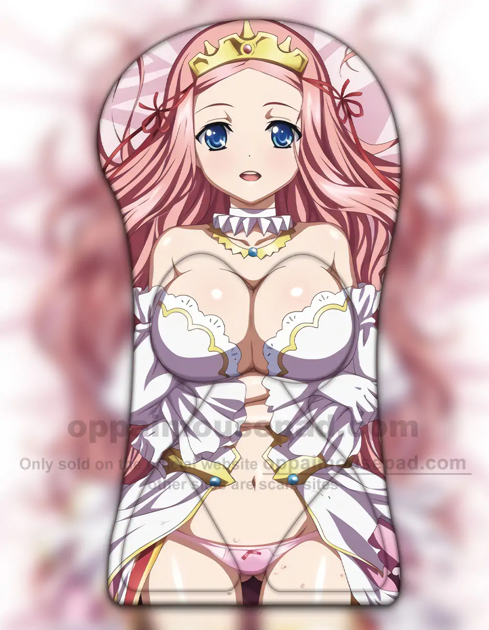 Prim Fiorire Half Body 3D Mouse Pad kuroinu Kedakaki Seijo Wa Hakudaku Ni Somaru