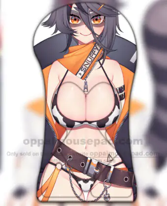 Snuffy Half Body 3D Mouse Pad Vtuber 1