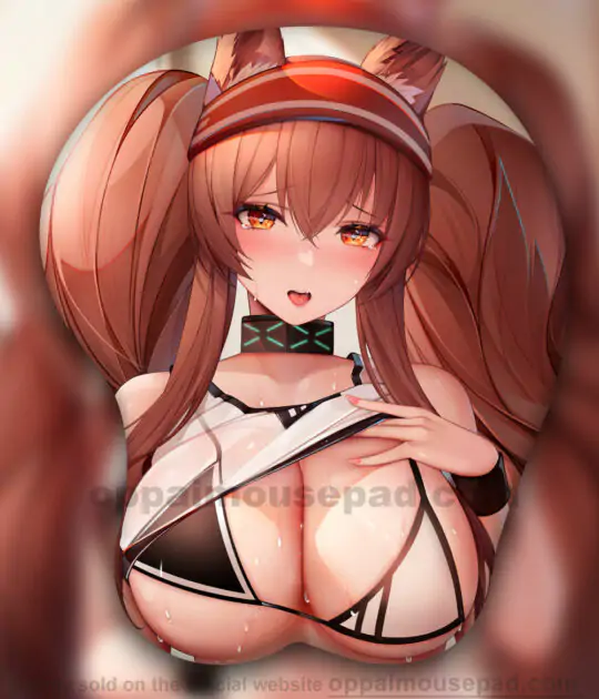 Angelina Arknights Oppai Mousepad