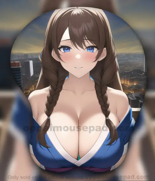 Anime Girl 3d Mouse Pad Ver1
