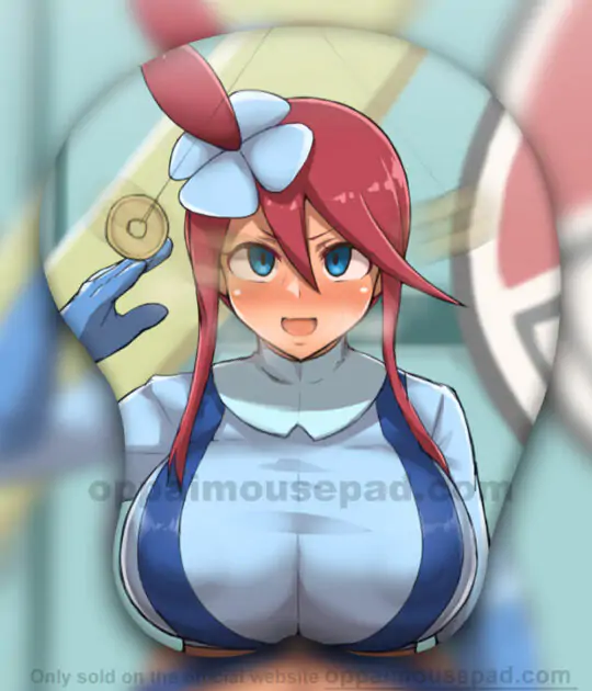 Skyla Oppai Mousepad | Pokemon