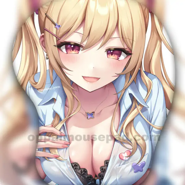Anime Girl Mouse Pad Boobs
