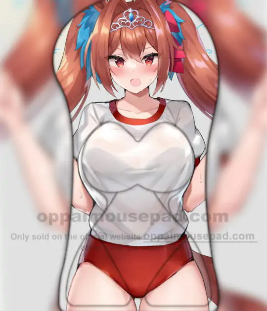 Daiwa Scarlet Uma Musume Half Body 3D Mouse Pad