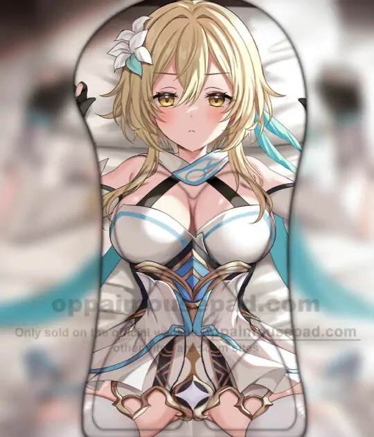 Lumine Half Body Genshin Mousepad