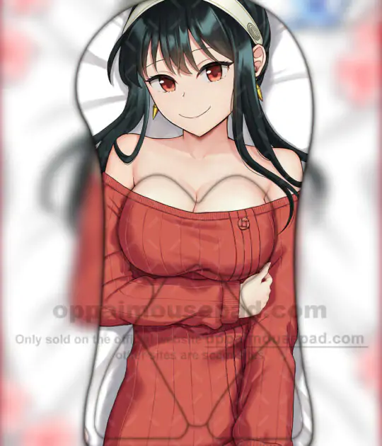Yor Forger Spy x Family Half Body Anime Boob Mouse Pad