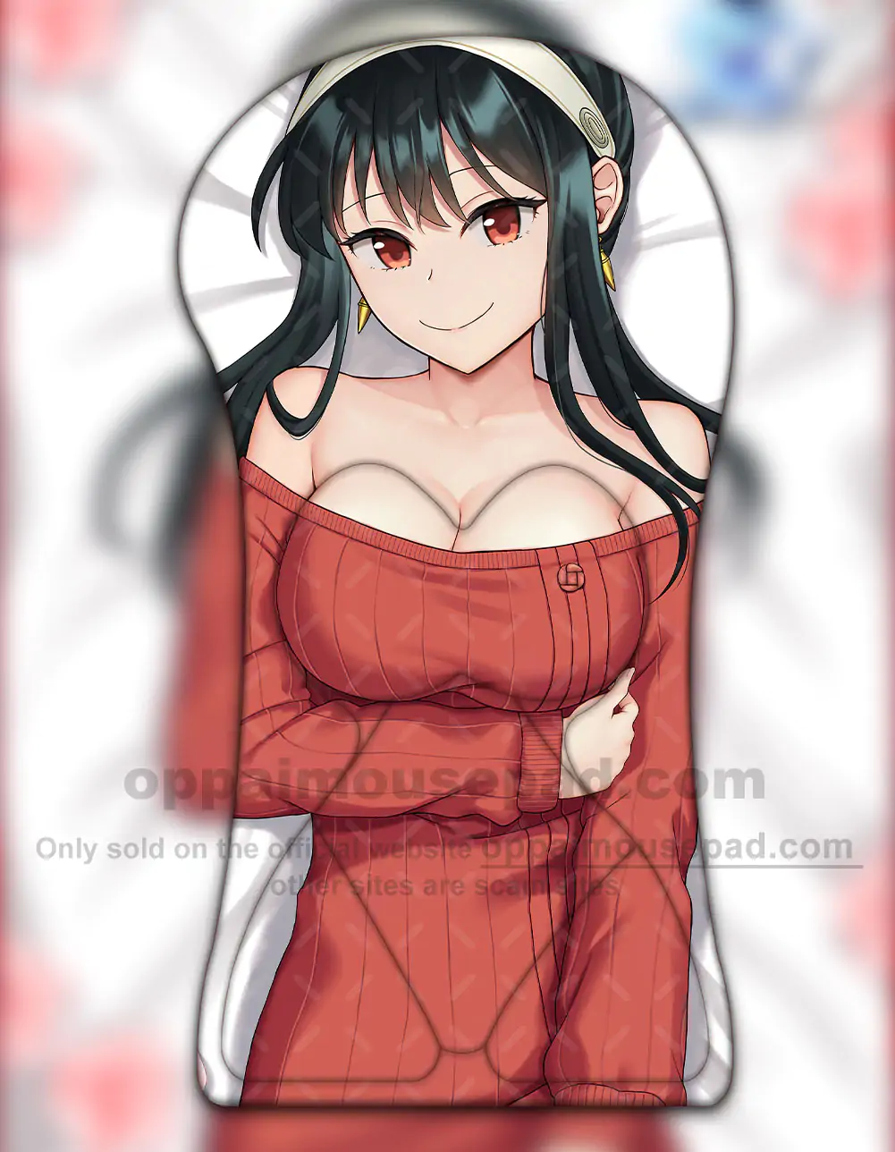 Yor Forger Spy x Family Half Body Anime Boob Mouse Pad