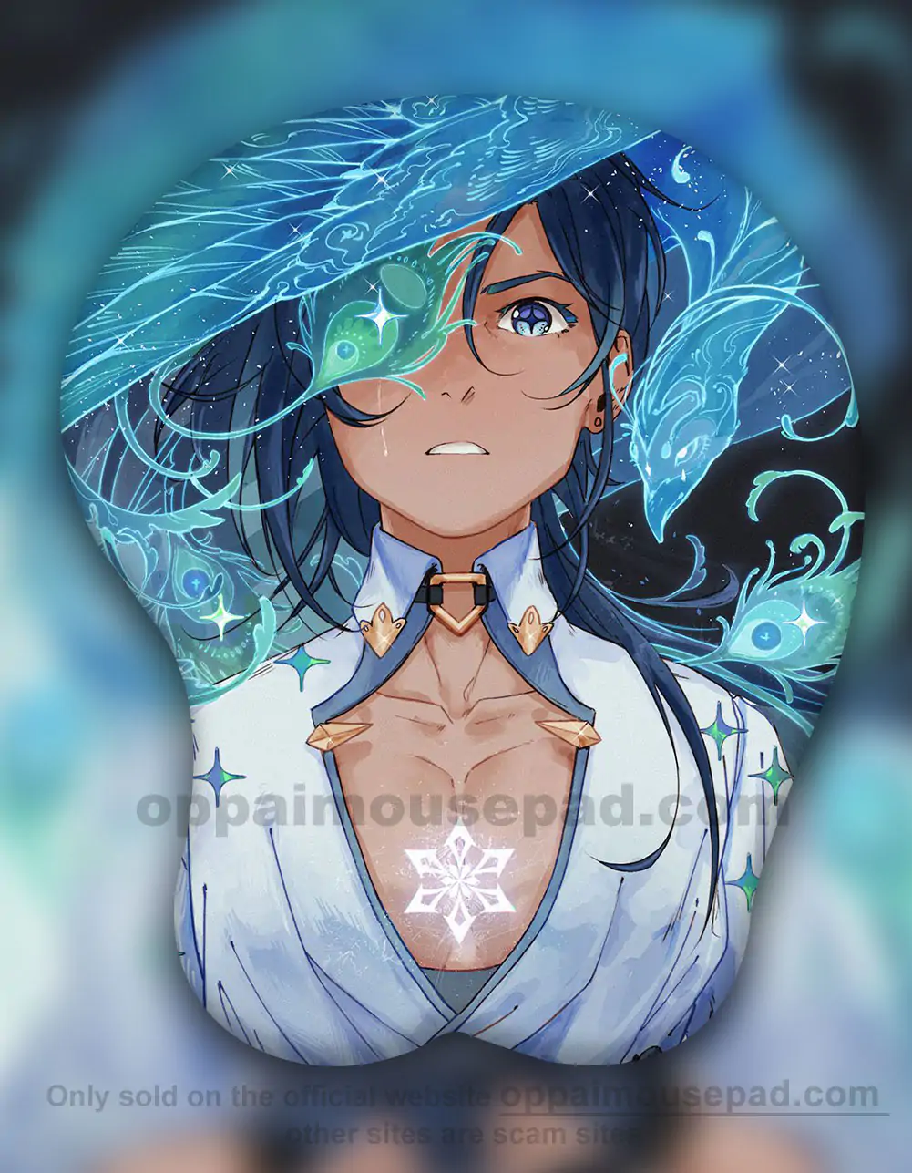 Kaeya Genshin 3D Mouse Pad