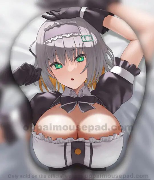 Maid Anime Boob Mouse Pad
