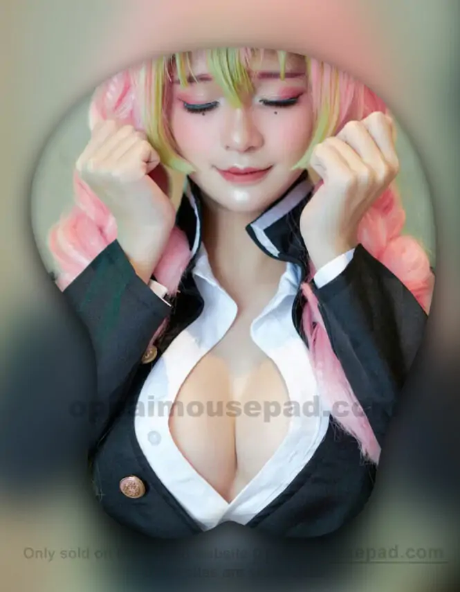 Mitsuri Kanroji Demon Slayer 3D Mouse Pad 1