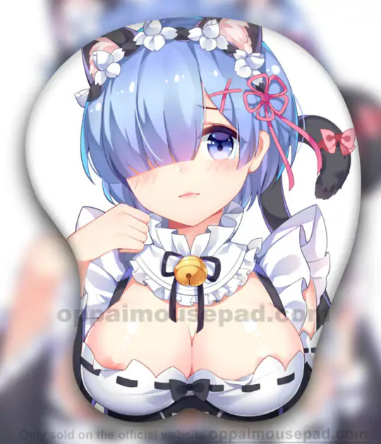 Rem Boob Mouse Pad