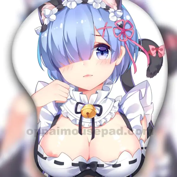 Rem Boob Mouse Pad