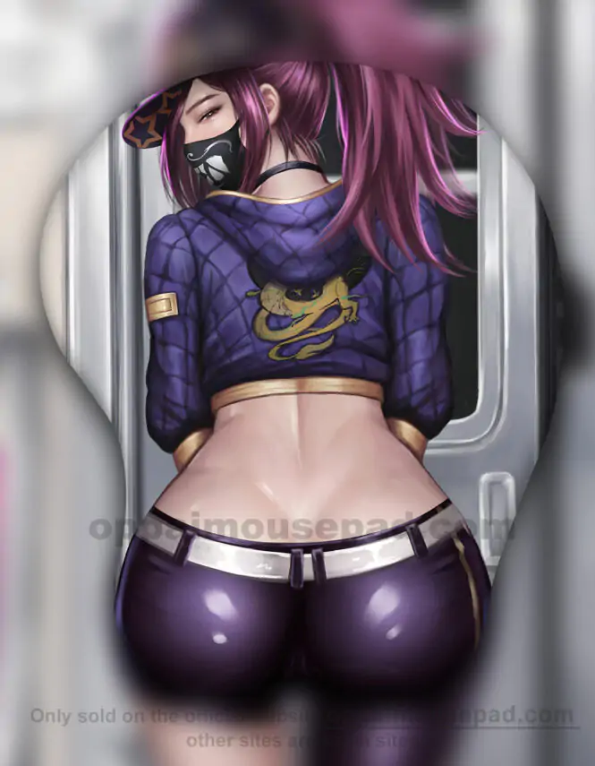 KDA Akali Lol 3D Mouse Pad