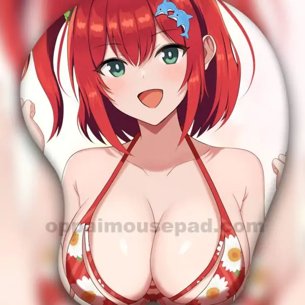 Sakimiya Iruka Boob Mouse Pad