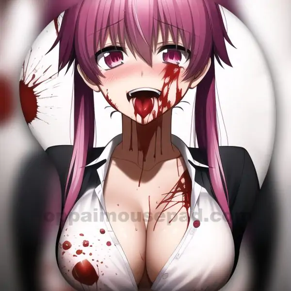 Yuno Gasai Future Diary Anime Boob Mouse Pad