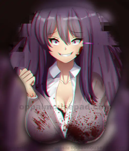 Yuri DDLC Anime Boob Mouse Pad | Doki Doki Literature Club!