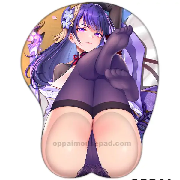 Genshin Impact Raiden Shogun Butt Mousepad