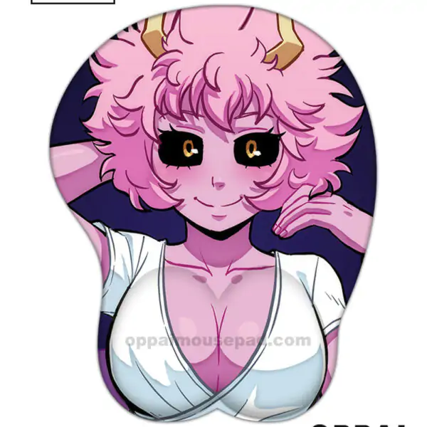 Mina Ashido My Hero Academia Giant Oppai Mousepad