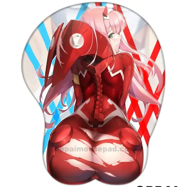 Zero Two 3D Mouse Pad | DARLING in the FRANXX