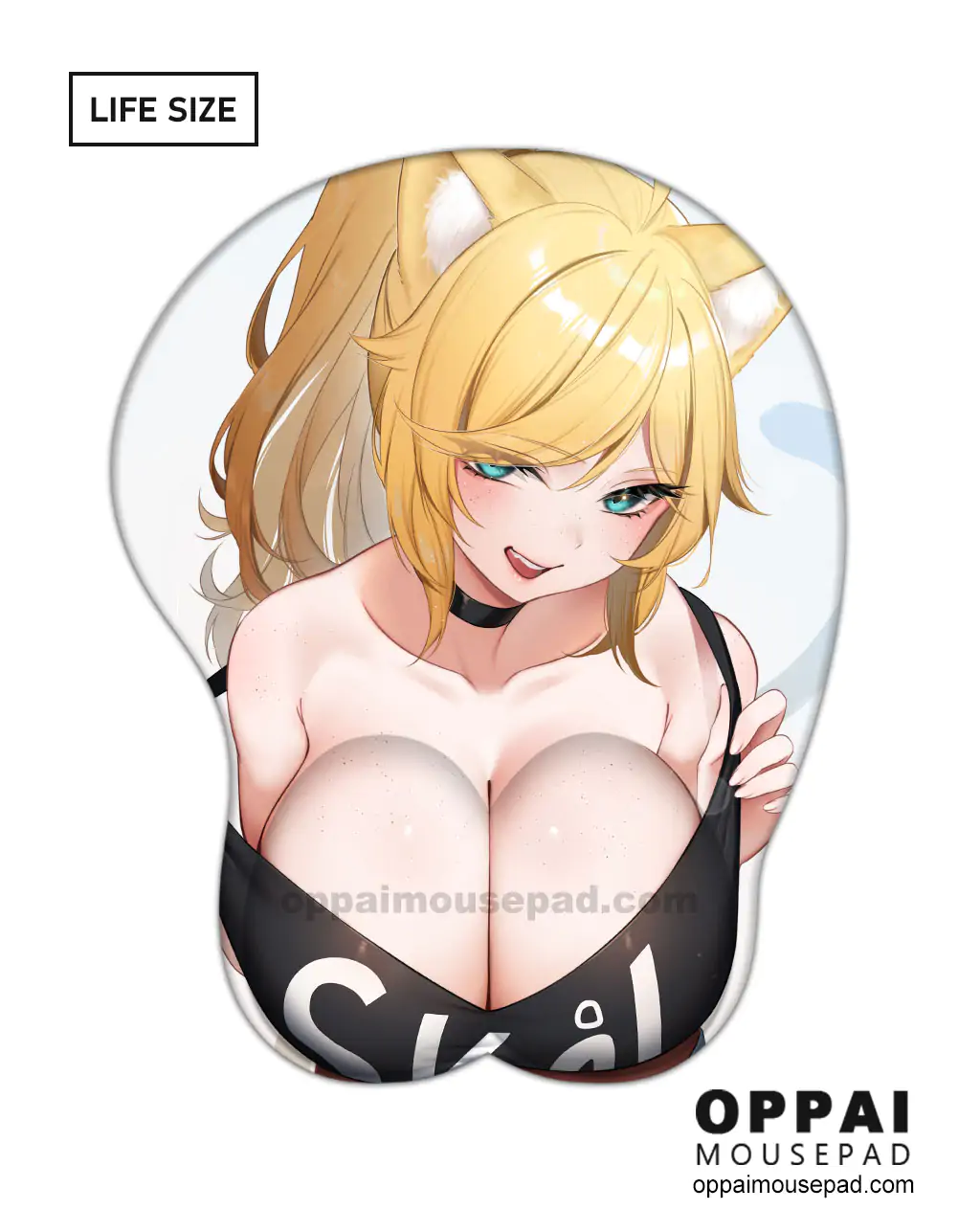 Anime Girl Big Boob Mouse Pad