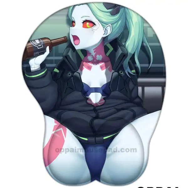 Cyberpunk Rebecca Butt Mousepad