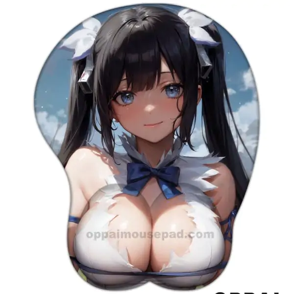 Hestia Oppai Mousepad | DanMachi