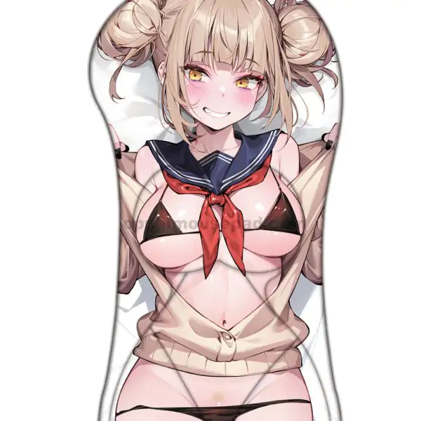 Himiko Toga Half Body My Hero Academia 3D Mouse Pad | Giant Oppai Mousepad