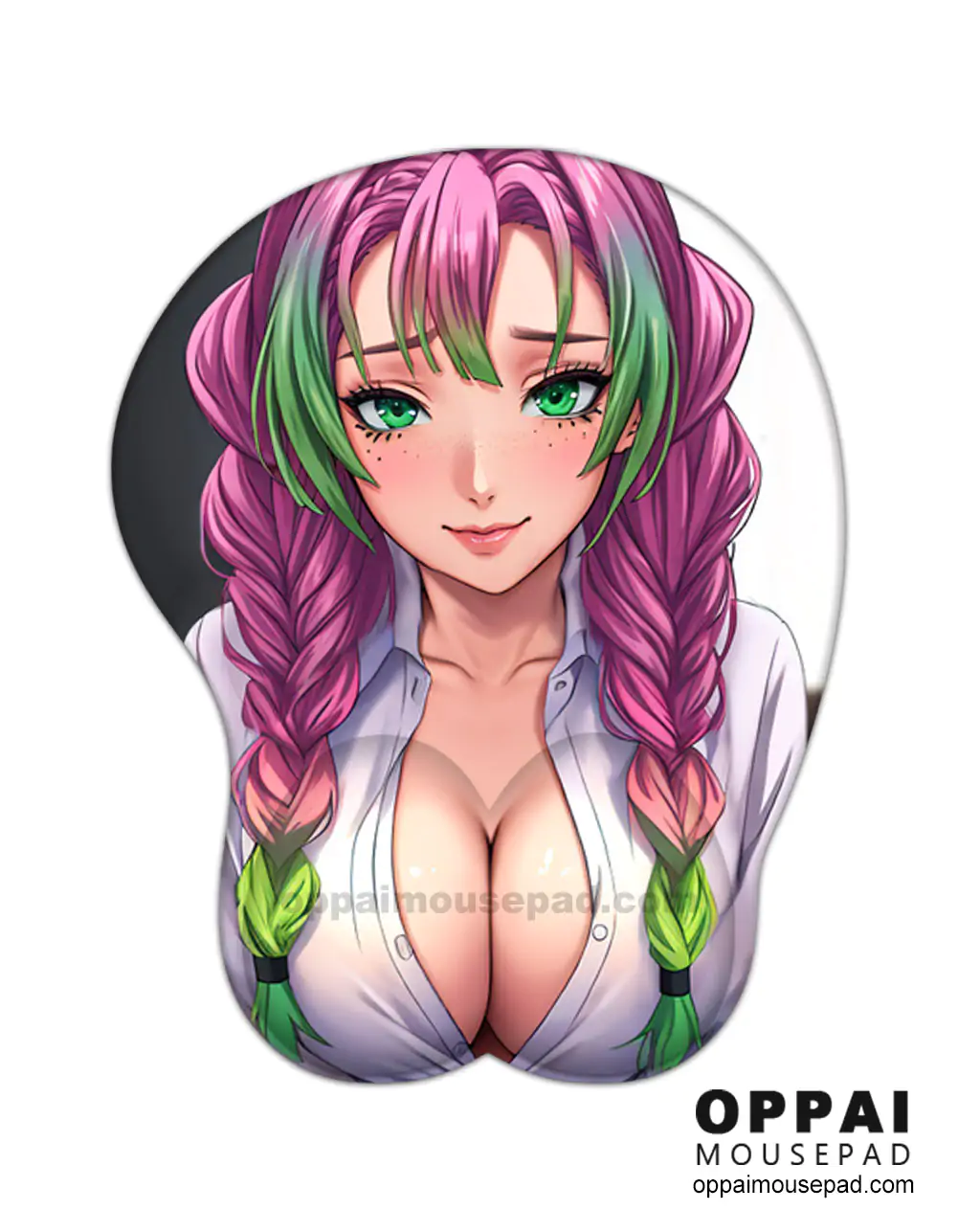 Mitsuri Kanroji Demon Slayer 3D Mouse Pad