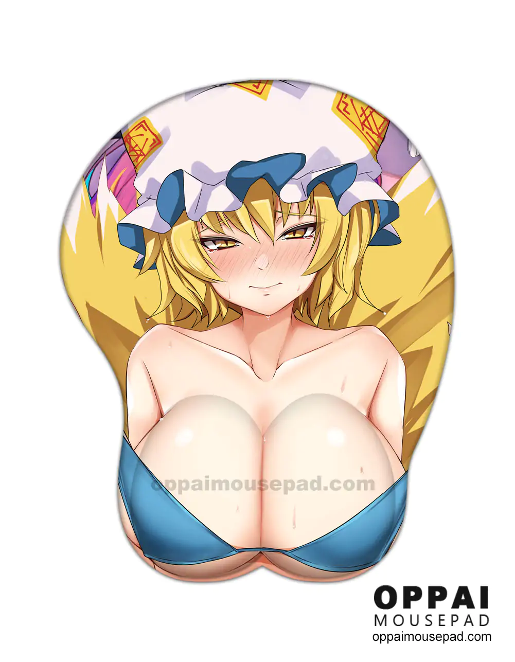 Ran Yakumo Touhou Boob Mouse Pad