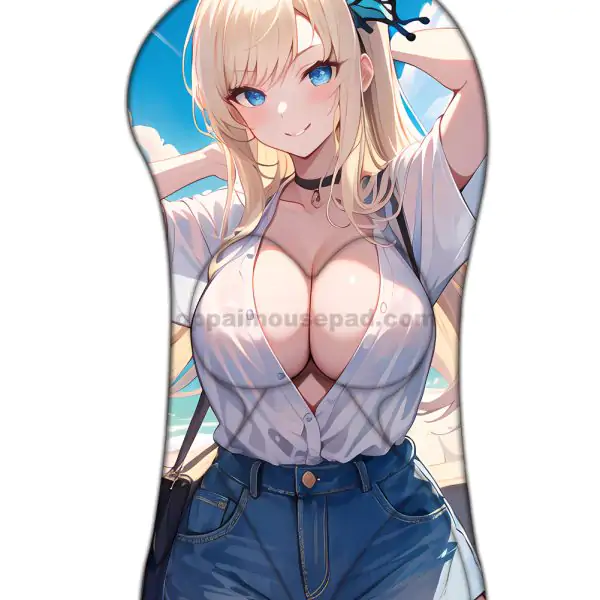 Sena Kashiwazaki Half Body Haganai Anime Boob Mouse Pad | Giant Oppai Mousepad