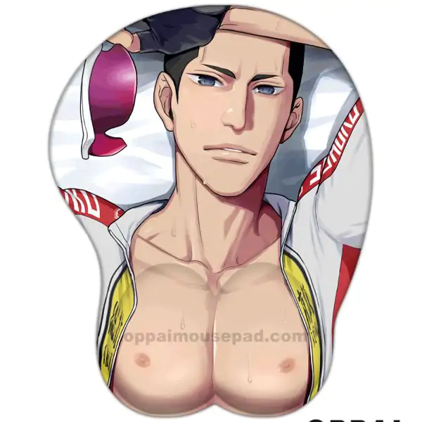 Yowamushi Pedal Go Shingo Kinjou Anime Titty Mousepad