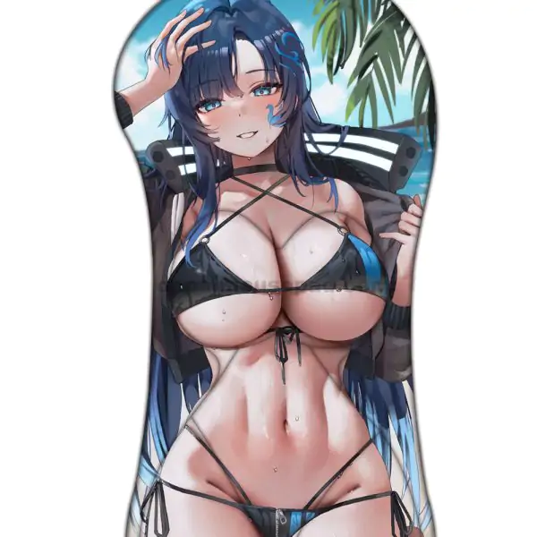 Bikini Girl Half Body Boobs Mouse Pad | Big Boob 3D Mouse Pad