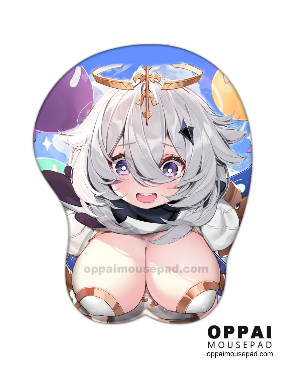 Paimon Genshin 3D Mouse Pad