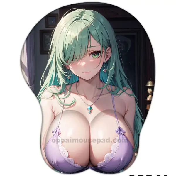 Beautiful Girl Anime Boob Mouse Pad