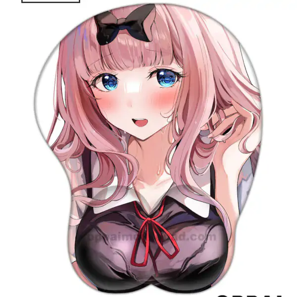 Chika Fujiwara Big Boob Mouse Pad | Kaguya sama Love is War Anime Boob Mouse Pad