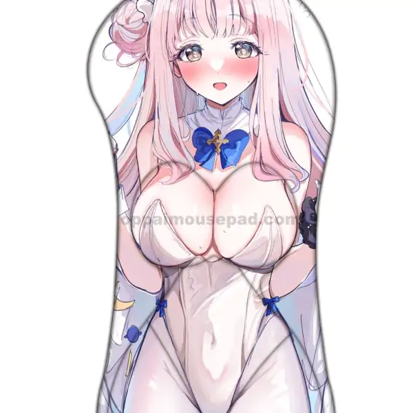 Misono Mika Half Body Blue Archive Oppai Mousepad | Life Sized Oppai Mousepad