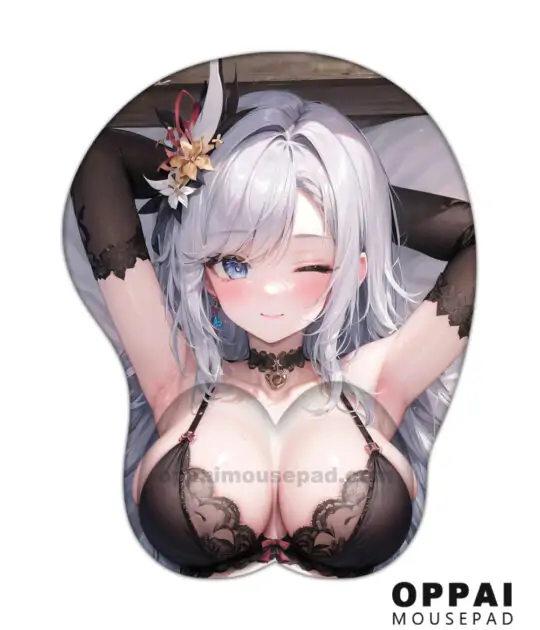 Shenhe Genshin Impact Boob Mouse Pads
