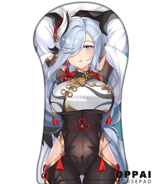 Shenhe Genshin Impact Full Life Size Mouse Pad
