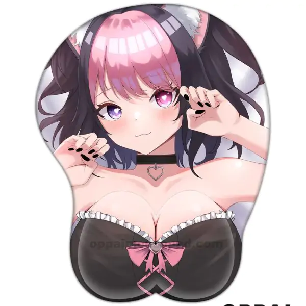 Strawb VTuber Boobie Mousepad