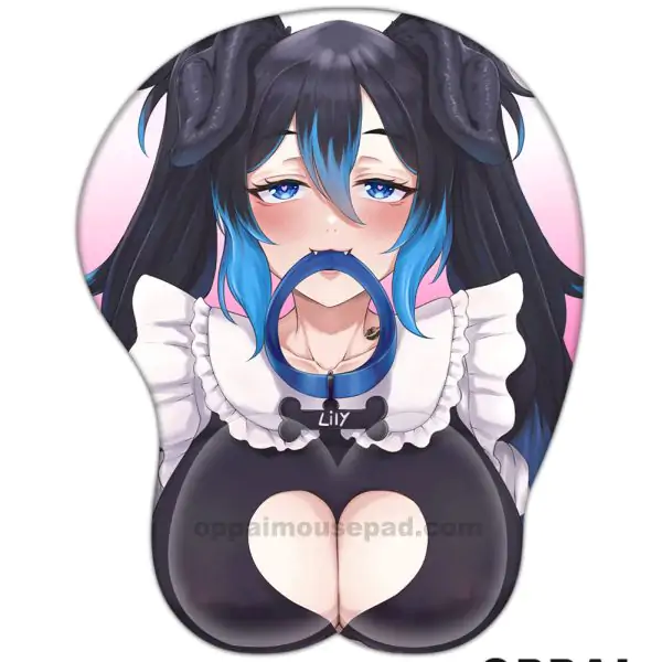 SuccuPupLily VTuber Boobs Mouse Pad