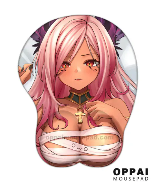 Trickywi VTuber Oppai Mousepad