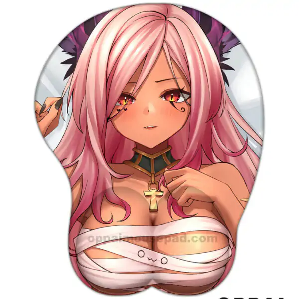 Trickywi VTuber Oppai Mousepad