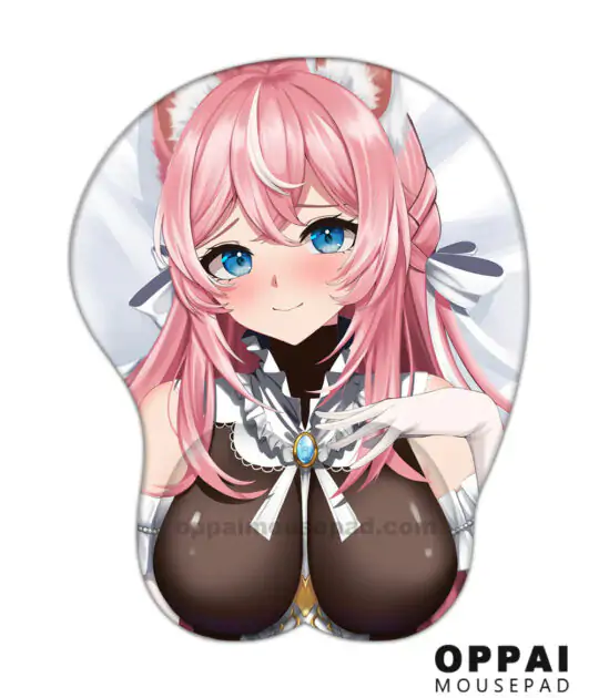 Yuniiho VTuber Boob Mouse Pad