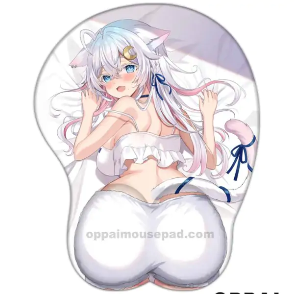 Nekono Yukino Virtual YouTuber Butt Mousepad