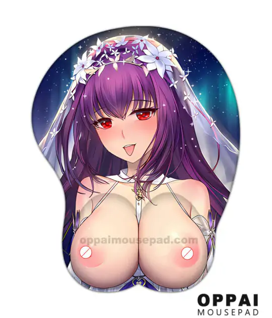 Scathach Anime Titty Mousepad | Fate Grand Order Hentai Mouse Pad