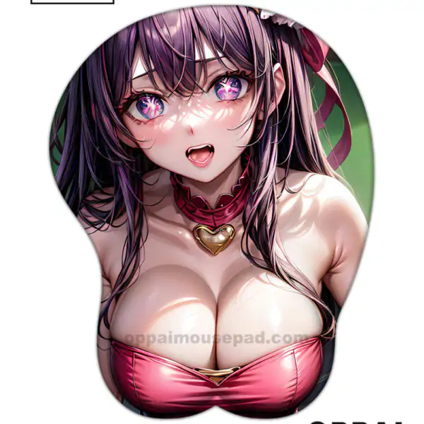 Ai Hoshino Oshi no Ko Life Size Oppai Mousepad